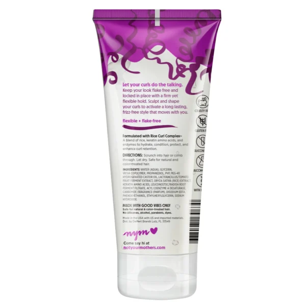 Not Your Mother's Curl Talk Frizz Control Sculpting Hair Gel, Flexible-Firm Hold - Image 2