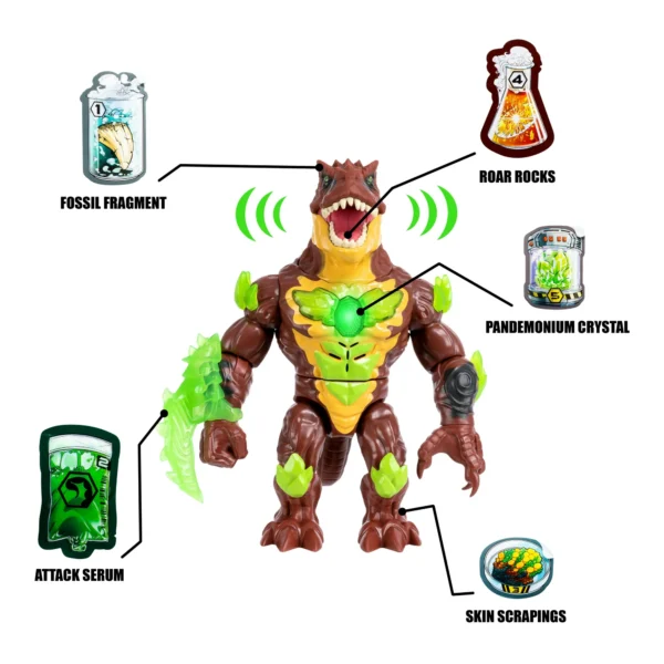 Beast Lab Dino Beast Creator, Real Bio Mist and 80+ Lights, Sounds and Reactions, Ages 5+ - Image 7