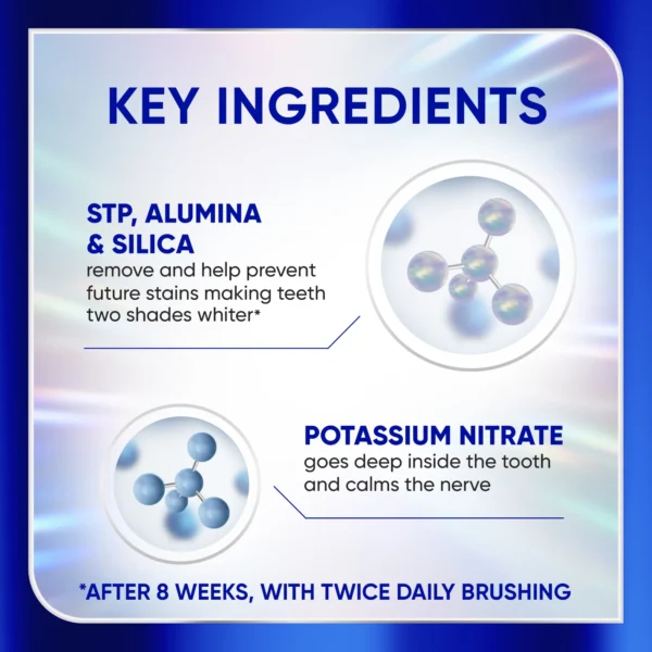 Sensodyne Clinical White Toothpaste Clinically Proven Whitening for Sensitive Teeth, Mint Flavor, Enamel Strengthening,for Adults - Image 3