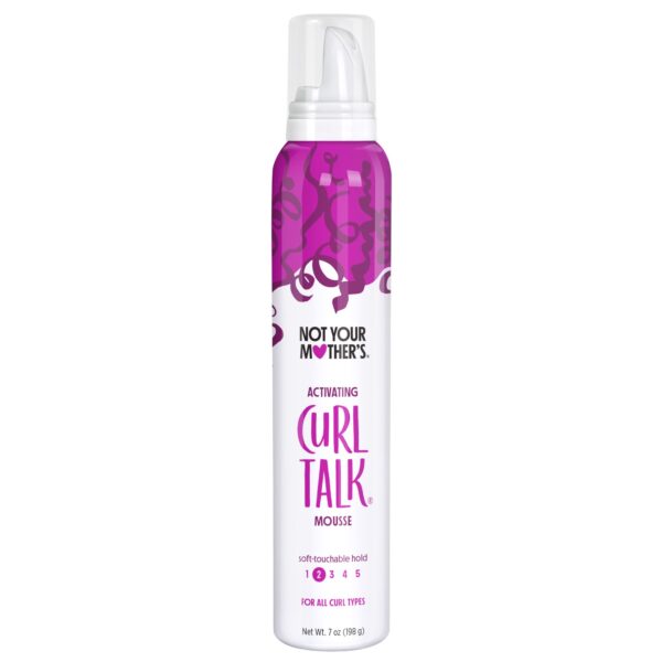 Not Your Mother's Curl Talk Curl Activating Hair Mousse for Lightweight Hold