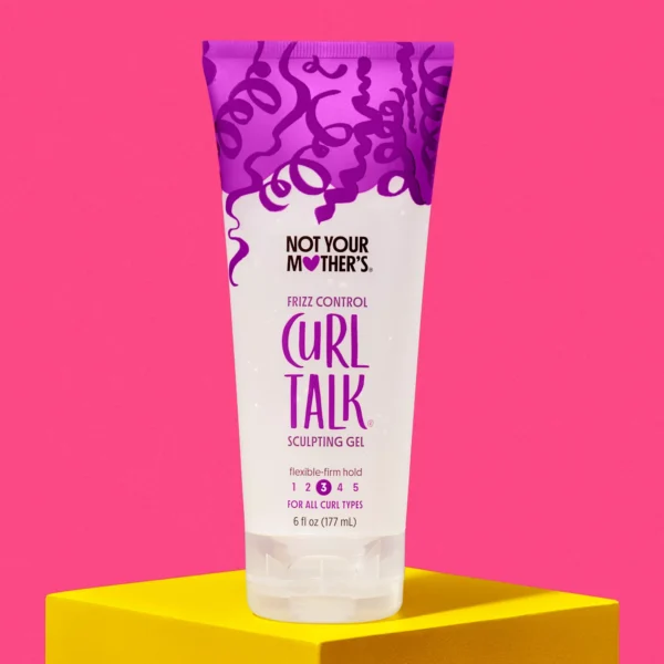 Not Your Mother's Curl Talk Frizz Control Sculpting Hair Gel, Flexible-Firm Hold - Image 5