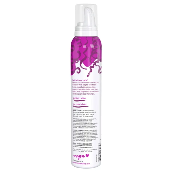 Not Your Mother's Curl Talk Curl Activating Hair Mousse for Lightweight Hold - Image 6